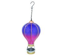 Piccola lanterna a palloncino viola solare da appendere decorazione giardino ...