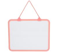 Piccola Lavagna Bianca Cancellabile Rosa in Plastica Cordino | Superficie Magnetica, Appesa e Rimovibile, per Foto, Messaggi e Appunti per Casa o Camera da Letto