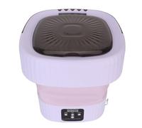 Piccola Lavatrice, 3 Modalità di Temporizzazione Lavatrice Efficiente per Intimo Portatile Potente Rimozione Macchie 10 Litri a Basso Rumore per Camere da Letto per Viaggi di