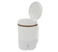 Piccola lavatrice 4,5 l, mini lavatrice con centrifuga e funzione antibatterica, luce blu, da campeggio, per biancheria intima, per neonati e piccoli