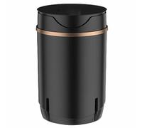 Piccola lavatrice completamente automatica, lavaggio e asciugatura integrati, controllo tramite manopola, funzionamento semplice, adatta a molteplici scenari (nero)