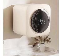 Piccola lavatrice indipendente, lavatrice per biancheria intima, modello da parete per la casa, 3,5 l, per bucato e asciugatura, asciugatrice completamente automatica, per lavanderia in appa