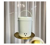 Piccola lavatrice, Lavatrice for biancheria intima a luce blu Mini lavaggio calzini semiautomatica dedicata al dormitorio,per appartamenti, dormitori, campeggio(White)