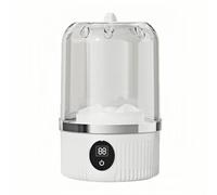 Piccola Lavatrice Portatile | Lavatrice Del Bambino | Dispositivo Elettrico Automatico Compatto Senza Fili Per Biancheria Intima E Calze Studente In Residenza (Blanc)