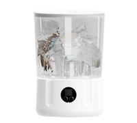 Piccola lavatrice portatile,Piccola lavatrice da 2 litri | Articoli per la pulizia con luce per calzini biancheria intima camera da camper casa viaggio