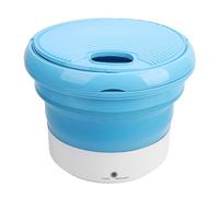 Piccola Lavatrice Portatile Rondella Pieghevole Multifunzionale per Calzini per Pantaloni Bianche (BLUE)