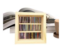Piccola libreria ornamentale | Libreria in miniatura in legno | Piccola decorazione per scaffale di libri | Portatile | Materiale in legno | Facile da usare | | Grande | Per la decorazione della casa