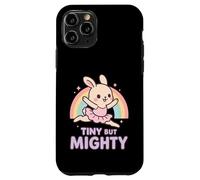 Piccola ma potente Kawaii Bunny Ballerina Groovy Ballet Custodia per iPhone 11 Pro