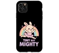 Piccola ma potente Kawaii Bunny Ballerina Groovy Ballet Custodia per iPhone 11 Pro Max