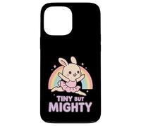 Piccola ma potente Kawaii Bunny Ballerina Groovy Ballet Custodia per iPhone 13 Pro Max