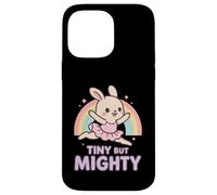 Piccola ma potente Kawaii Bunny Ballerina Groovy Ballet Custodia per iPhone 14 Pro Max