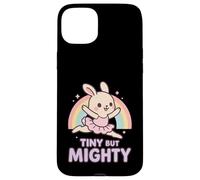 Piccola ma potente Kawaii Bunny Ballerina Groovy Ballet Custodia per iPhone 15 Plus