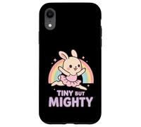 Piccola ma potente Kawaii Bunny Ballerina Groovy Ballet Custodia per iPhone XR