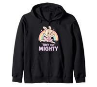 Piccola ma Potente Kawaii Bunny Ballerina Groovy Ballet Felpa con Cappuccio