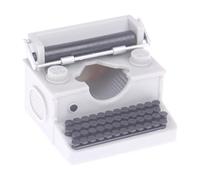 Piccola macchina da scrivere classica, decorativa, ideale per gli appassionati di case delle bambole e gli amanti della storia, modello nostalgico di macchina da scrivere per case delle bambole