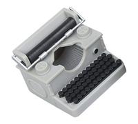 Piccola macchina da scrivere classica, decorativa, ideale per gli appassionati di case delle bambole e gli amanti della storia, modello nostalgico di macchina da scrivere per case delle bambole