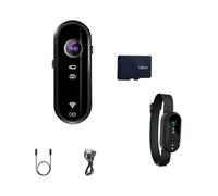 Piccola macchina fotografica di azione 720P con alloggiamento impermeabile 1080P Video Seize 2 ore di registrazione continua 5 modalità di sparo Strumento fotografico compatto di viaggio Sport Camera