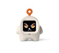 Piccola Macchina Intelligente AI, Espressioni Multiple, Lingue, Dialogo Intelligente, Compagno Emotivo, Orologio Intelligente Bianco