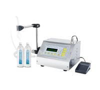 Piccola macchina riempitrice di liquidi for succhi e acqua con controllo digitale GFK-160A da 5-3500 ml Preciso