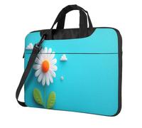 Piccola Margherita Nel Cielo Minimalismo Cartone Animato Borsa Per Laptop Custodia Per Computer 15.6 Pollice Borse Per Computer Imbottito Della Copertura Della Manica Per Le