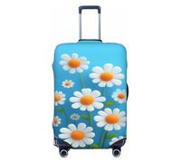 Piccola margherita nel cielo, minimalismo, elastica, da viaggio, antipolvere, antigraffio, protezione per valigie da 56-61 cm