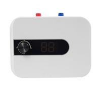 Piccola memoria non pressurizzata da 1500 W, caldaia da 6 l, serbatoio dell'acqua calda, molto compatta, scaldabagno con pulsante di regolazione della temperatura, piccola memoria elettrica con