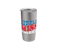 Piccola Miss America Bicchiere termico in acciaio inox doppia parete
