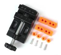 Piccola morsa da banco con pinza a becco piatto, resistente morsetto da tavolo per casa, officina e progetti fai da te, apertura regolabile, capacità 54 mm