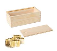 Piccola muffa del sapone del silicone di rettangolo con la muffa fatta a mano della pagnotta di legno della scatola di DIY