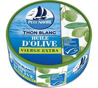 Piccola nave | Piccola nave di tonno bianco con olio d'oliva extra Msc graduata 104 g | 2 pezzi | Spedizione gratuita