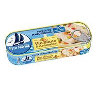 Piccola nave - Rete di sgombro, vino bianco, aromi, senza aromi, 175 g - 3 pezzi