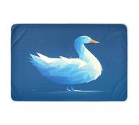 Piccola oca ciano chiaro extra large riutilizzabile bambino materasso morbido assorbente pannolino fasciatoio pad antiscivolo per incontinenza bambini 132,1 cm L x 86,4 cm W