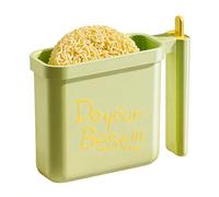 Piccola per pasta, utensili da cucina con forchetta inclusa per pasti, ciotole da cucina per zuppe calde e pasti, per l'uso in dormitorio degli studenti, campeggio, ufficio, casa, viaggi