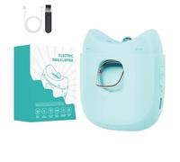 Piccola per unghie elettrica per bambini, tagliaunghie elettrici automatici, con luce a LED Tagliaunghie automatici per bambini piccoli - Evita lesioni alla punta delle dita quando na