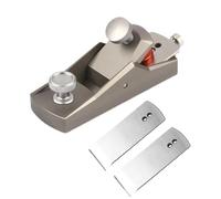 piccola pialla fai da te, Mini Hand Planer Aluminum Alloy Wood Planing Trimming Smoothing 108x33x45mm 142G Pack of 1/2/3(Planer set)