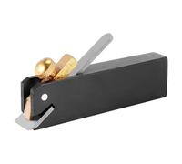 piccola pialla fai da te, Mini Wood Hand Planer Violin Making Carpenter Tool Black 75x12x20mm 2.95x0.47x0.79inch
