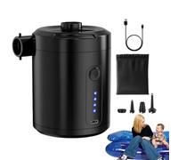 Piccola pompa d'aria,Compressore d'aria compatto portatile per articoli gonfiabili | Compressore senza fili con ugelli Dispositivo Silenzioso per palloncini tenda all'aperto