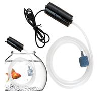 Piccola pompa dell'acqua | Pompa sommergibile silenziosa con rilascio d'aria stabile - Pompa dell'acqua USB da 5 V Piccolo ossigenatore per piccoli allevamenti di pesci Piccolo acquario Ailopta