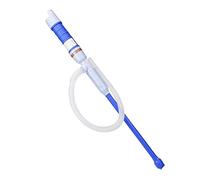Piccola pompa sommergibile regolabile 3 in 1 pompa per olio carburante ad acqua elettrica per trasferimento esterno pompe di aspirazione liquide (blu)