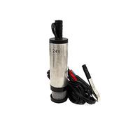 Piccola pompa sommergibile regolabile, pompa elettrica di aspirazione dell'olio combustibile DC 12 V 24 V in acciaio inox 38 mm trasferimento sommergibile strumento di rifornimento (24 V)