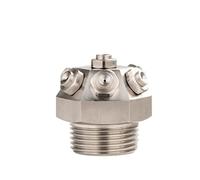 Piccola pompa sommergibile regolabile tipo media e alta pressione multipla superfine acqua nebulizzatore ugello spray antincendio 7 punte ugello nebbia (2,5 cm)