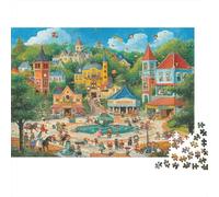 piccola ragazza Puzzles 1000 Pezzi In cartone Spesso, Un Puzzles Per Enigma Per Il Relax Mentale, Ideale Per Partita Puzzle Game, Puzzle 52x38cm/1000pcs