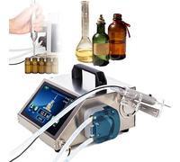 Piccola Riempitrice Automatica per Colliri, Piccola Macchina Riempitrice per Flaconi Da 1 a 100 Ml, Riempitrice Automatica per Liquidi, 3 Ugelli Da 1,5/2,4/4,0 Mm, 3 Modalità Di Riempimento(HD1370)