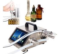 Piccola Riempitrice Automatica per Colliri, Piccola Macchina Riempitrice per Flaconi Da 1 a 100 Ml, Riempitrice Automatica per Liquidi, 3 Ugelli Da 1,5/2,4/4,0 Mm, 3 Modalità Di Riempimento(HD1380)