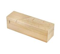 Piccola scatola magica di puzzle in legno con scomparto segreto nascosto, scatola rompicapo, per gioielli per adulti a sorpresa (colore legno naturale)