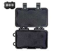 Piccola scatola magnetica per chiavi 'auto, portachiavi magnetica, portachiavi magnetico sotto i veicoli, robusta scatola portachiavi per auto, accessori per auto all'aperto e viaggi