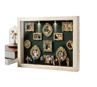 Piccola scatola per da museo da da ,Souvenir personalizzato da creare da soli - Mini cornice a del museo | per matrimonio, compleanno, casa, appartamento, hotel, soggiorno,