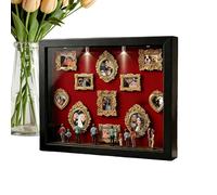 Piccola scatola per del museo da da soli decorazione di memoria con mini | Mini cornice espositiva per museo, idea regalo e matrimonio, compleanno, feste,