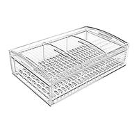 Piccola scatola per sigari Humidor trasparente con aschio Acrilico Sigaro Humidor Scatola Sigari Desktop ermetico Scatola di immagazzinaggio per sigari grande fatta a mano