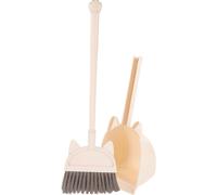 Piccola scopa per bambini, set di scopa e paletta in plastica per la pulizia della casa, 1 set